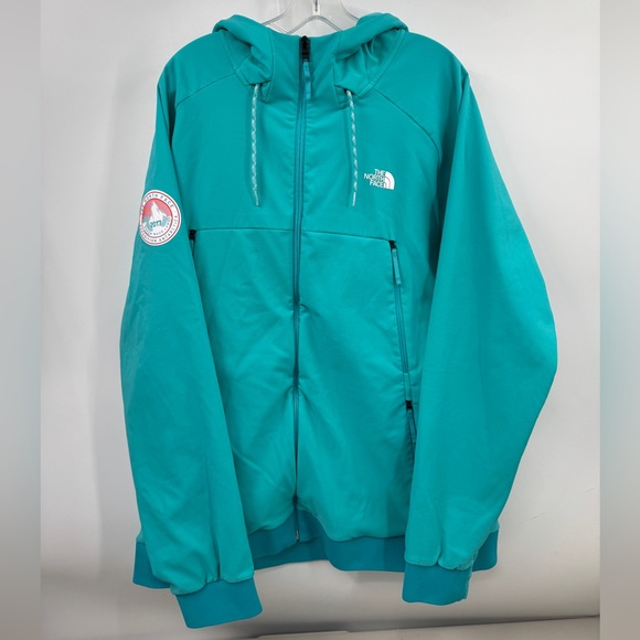 The North Face Expedition Antarctica 2017 Queen Maud Tekno Jacket Men Blue Sz XL - Picture 1 of 13